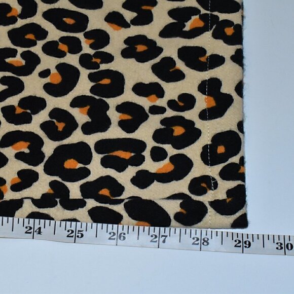 Nordstrom Two Piece Flannel Leopard Print Pajama Set Size S - Picture 15 of 15